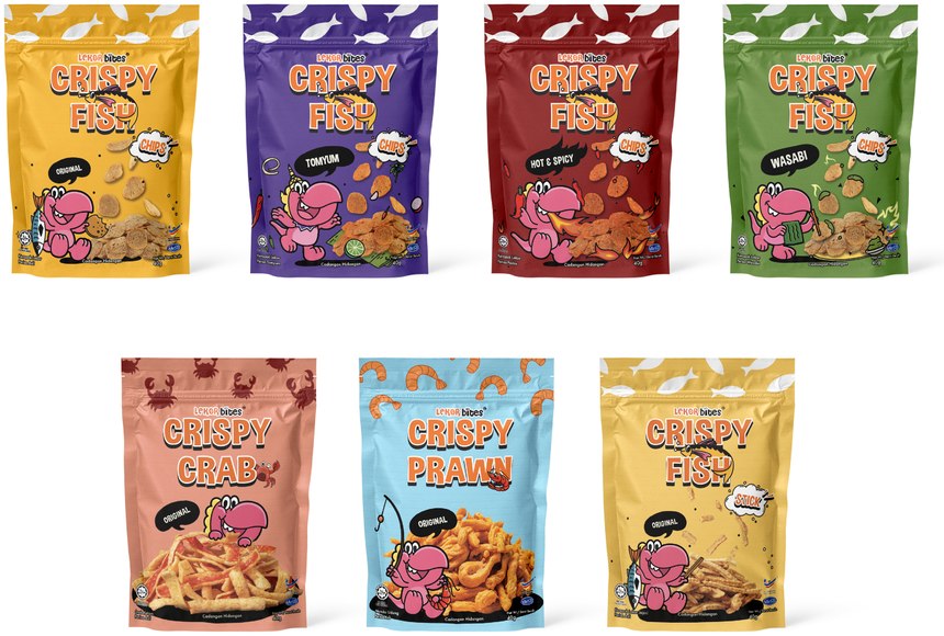 Lekor Bites flavour range